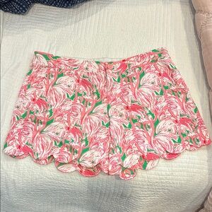 Lilly Pulitzer Vibrant Floral High Waist Shorts